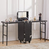 3 in 1 Makeup Trolley Case Mobile Beauty Vanity Hairdressing Case with Drawer