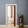 Panana Folding Door Effect PVC Internal Accordion Concertina Sliding Door White