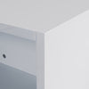 135 160 180cm High Gloss White TV Stand Cabinet Storage Shelves with LED Lights