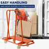 Drywall Cart Plaster Board Wheeled Trolley 3000LB Heavy Duty Steel Barrow Dolly