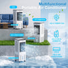 10L Portable Air Cooler Fan Humidifier Remote Timer 3 Speed Home Office Cooling