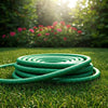 50M Garden Hose Pipe Reel Reinforced Outdoor With ANS Nozzle Fitting Easy Usage