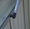 Garden Large Metal Pent Roof Storage Shed Lockable Outdoor Tool Bike Wheelie Bin