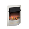 Dimplex Portree Chrome Optiflame Electric 3D Inset Fire 2kW With Remote Open Box