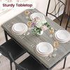 5PCS Wooden Dining Table Set for 4,Kitchen Table&Chairs Set w/Upholstered Seats
