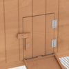 PawHut Rabbit Hutch, Guinea Pig Hutch 2 Tier with Run for Outdoor Garden