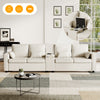 4-Seater Couch Sofa With Storage Console Cup Holder Side Pockets Charging Ports