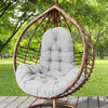 Thick Hanging Egg Chair Cushion Pad Swing Seat Replacement Garden Patio Grey
