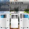 Belaco 9000 BTU Air Conditioning Unit 4in1 Cooling Portable Air Conditioner | Wi