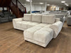 Azzuro sofa bed cream storage chaise corner l shape
