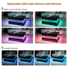 High Gloss LED Coffee Table LED Lights Furniture Cocktail Table Living Room New