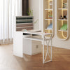 Professional Manicure Table Nail Technician Desk Beauty Salon Station with Shelf