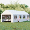 4x8M Heavy Duty Gazebo Marquee Pop UP Waterproof Garden BBQ Party Tent Sidewalls