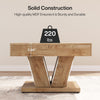 31.5" Square Coffee Table, Modern Wood Center Cocktail Tea Table for Living Room