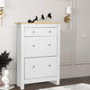 Shoe Rack Shoes Storage Cabinet Wooden Stand Cupboard Unit 3 Drawer Organiser