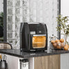 12L Air Fryer Oven w/ Air Fry Roast Broil Bake Dehydrate 60-Minute Timer 1800W