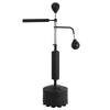 Adjustable Height Boxing Speed Trainer 360°rotating Bar With Speed Ball & Glove