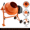 Electric Cement Mixer 70 Litre 250W Portable Concrete Mortar Mixing Machine 240V