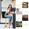 2x Breakfast Bar Stools Velvet Kitchen Counter Chair Lift Chrome Base Pub Restur