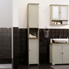 Priano Freestanding Bathroom Cabinet Unit Grey Vanity Cupboard Storage Unit