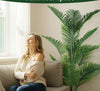 6FT Artificial Palm Tree IndoorTall Faux Tropical Areca Tree Lifelike Leaves