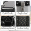 55L Motorcycle Rear Top Box Luggage Silver Aluminium Tail Carrier Toolcase
