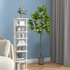 Artificial Lemon Tree 160cm Tall Fake Floor Plant Office Decor with Lemon Fruits
