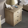 5 Drawer Chest of Drawers Narrow Solid Pine Wood Waxed Storage Bedroom Furniture