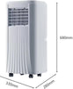 Portable Air Conditioner, 9000 BTU Multifunctional Air Conditioning Unit AC Unit