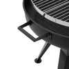 Steel Fire Pit Garden BBQ Grill Wood Log Charcoal Outdoor Heating Cooking Bowl