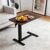 Medical Overbed Bedside Table Adjustable Height with Wheels Hospital Home Desk