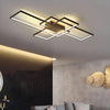 Pendant Lamp Ceiling Lights Room Chandelier Living Light Black Frame with Remote