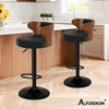 ALFORDSON 2x Bar Stool Swivel Wooden Backrest Gas Lift Dining Kitchen Pub Chair