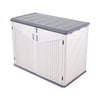 975 Litre Outdoor Storage Box Garden Patio Plastic Chest Lid Container Multibox
