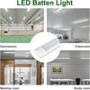 10x Led Batten Lights 60W 5FT 150MM Work Shop Garage tube Ceiling Strip 6500K