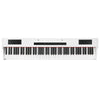 ♬Mustar Digital Piano 88 Keys Portable White Hammer Action Keyboard Pedal MIDI