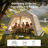 Inflatable Tents Blow Up Tent Waterproof Air Glamping 4 - 6 Person w/Pump