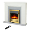 Freestanding Electric Fireplace Suite - Bempton Suite