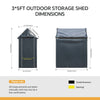 Bicycle Storage Bike Tent Garden Bike Shelter Equipment Cover Shed Outdoor Tool