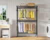 Heavy Duty Metal Double Rail Clothes Garment Hanging Rack Shelf Display Stand UK