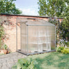 6~42Pcs Polycarbonate Sheet Twinwall Clear 4mm Greenhouse Shed Canopy Roof Panel