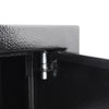 Gun Cabinet Storage 3 Safe Shotgun With Key Locks Steel Home Black