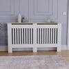 Arlington Radiator Cover White Traditional Modern Cabinet Wood Grill Furniture