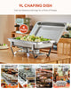4-Packs Chafer Chafing Dish Set 9L Stainless Steel Buffet Bain Marie Food Warmer