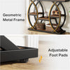39.4-Inch Console Table, Industrial Entryway Sofa Table with Storage for Hallway
