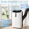 12000 BTU Portable Air Conditioner 5-in-1 AC Unit with Cool Heat