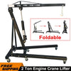 2Ton Hydraulic Folding Engine Crane Stand Hoist Lift Jack Garage Workshop Adjust