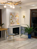 Portal bio fireplace with glass Coliseum Pula
