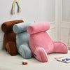 High Back Reading Pillow Back Rest Lumbar Support Arm Seat Cushion Lounger