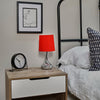 2 x Touch Table Lamps 34cm Dimmer Bedside Lights Living Room Reading Small Lamp